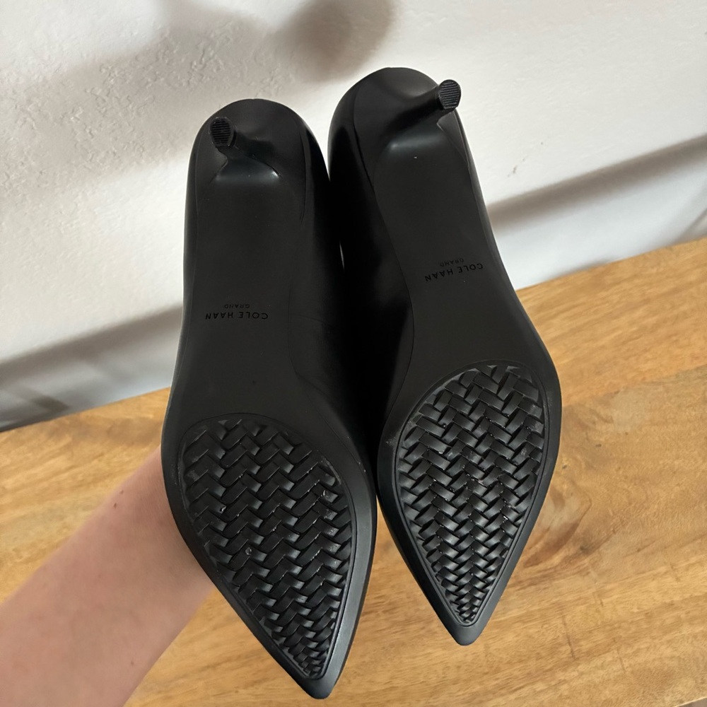 Cole Haan Grande Women's 65mm High Heel Go-to Park  Black Princess Size 7 B - Picture 5 of 8